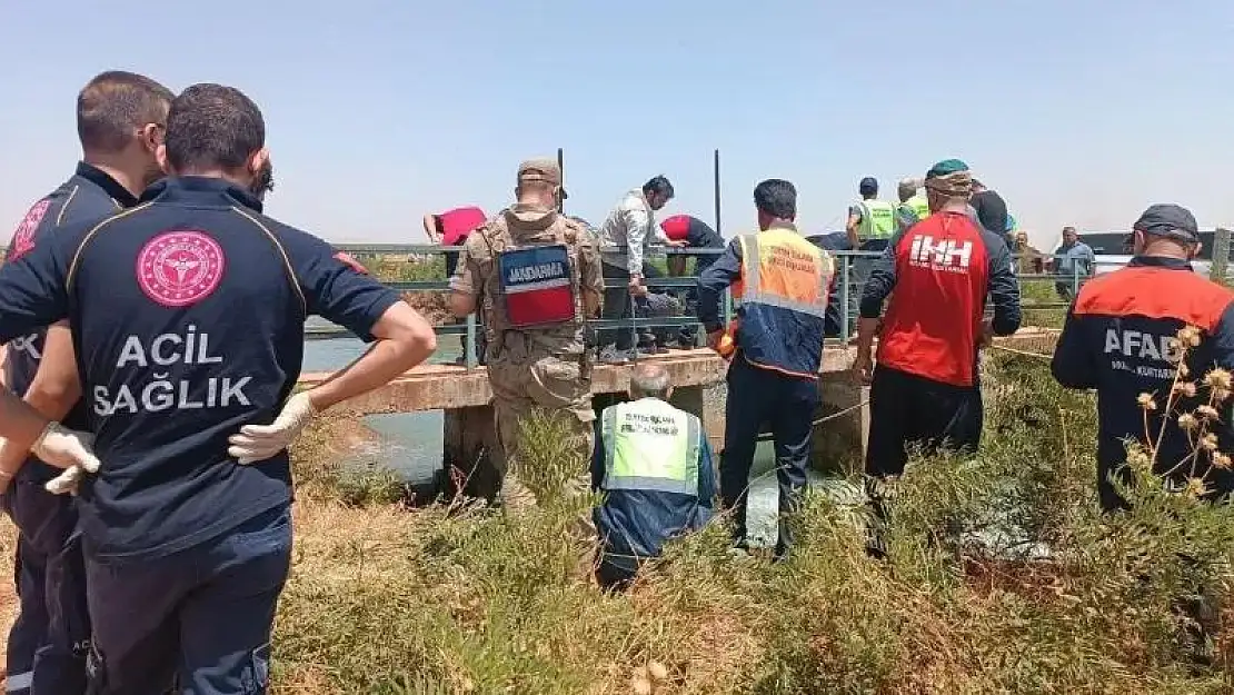 Sulama kanalında erkek cesedi bulundu