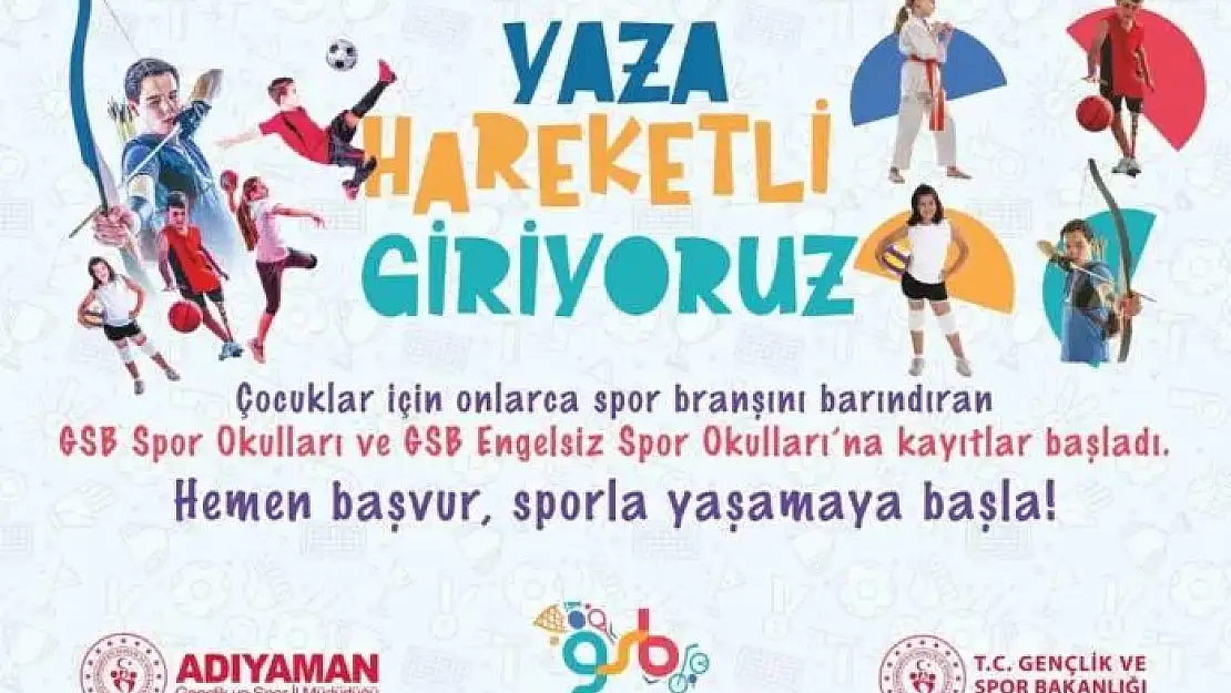 GSB Spor okullarına kayıtlar başladı