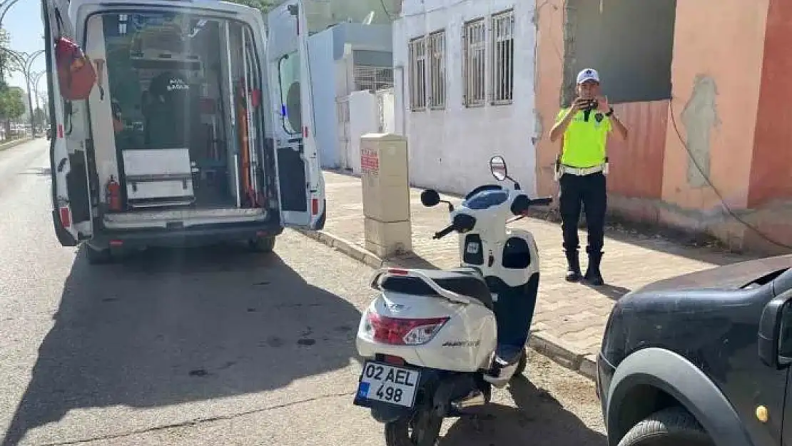 Adıyaman'da İki motosiklet çarpıştı: 1 yaralı