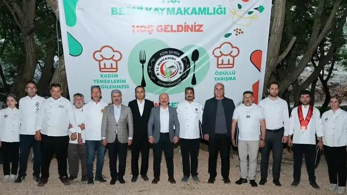 Besni'de yöresel yemek yarışması gala programı gerçekleştirildi