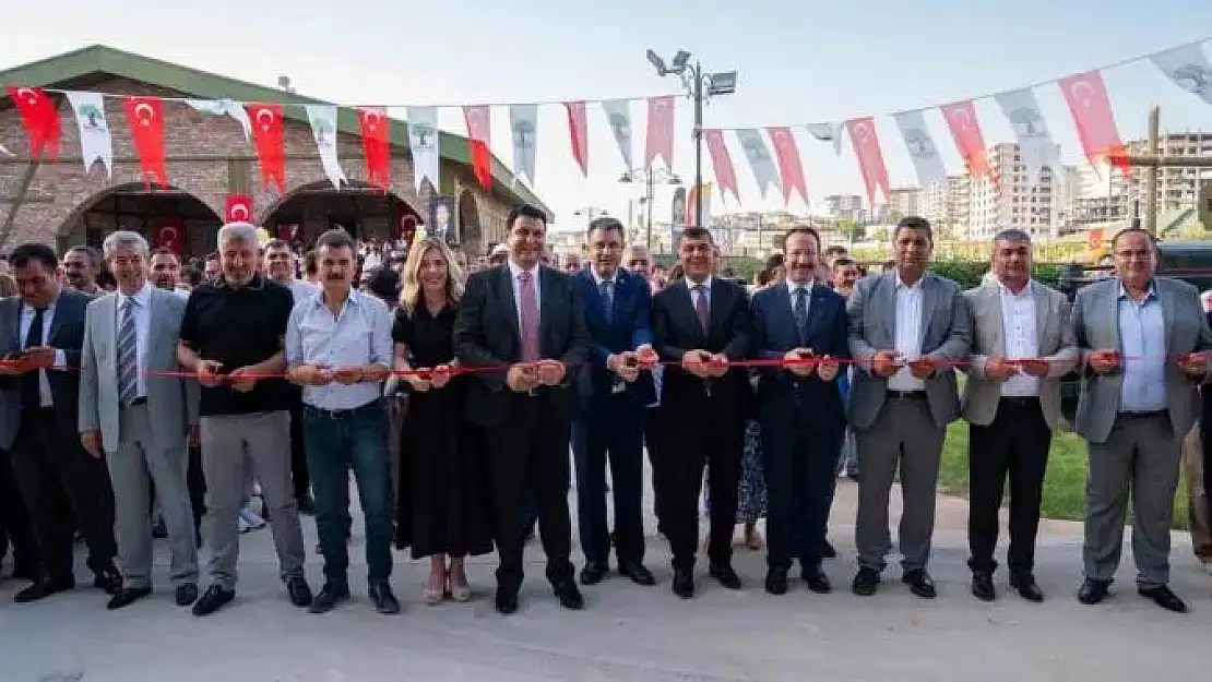 Agro park'ın açılışını Başkan Yılmaz ile Fadıloğlu birlikte yaptı
