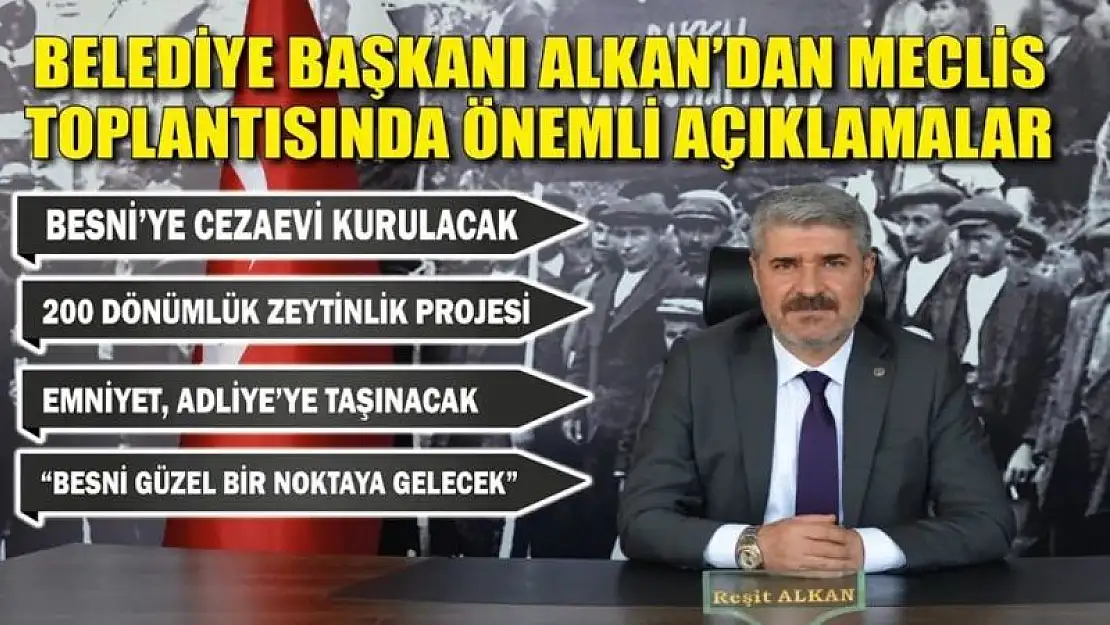 Başkan Alkan, Ankara'dan  Besni'ye müjdelerle döndü