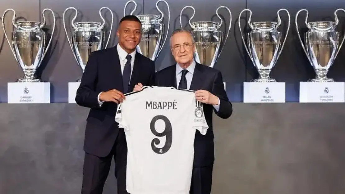 Real Madrid, Mbappe'yi 5 yıllığına kadrosuna kattı