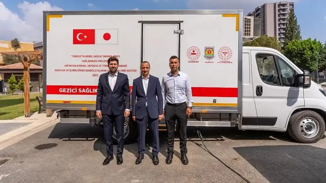 Tarsus'ta Gezici Sağlık hizmet aracı faaliyete başlıyor