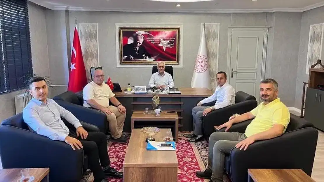 Başkan Seçilmiş'ten İl Defterdarı Erdem'e ziyaret