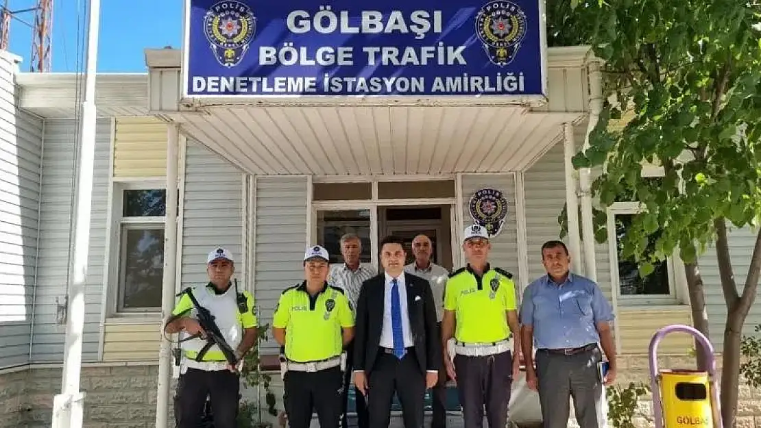 Kaymakam Seyhan, polislerle bir araya geldi