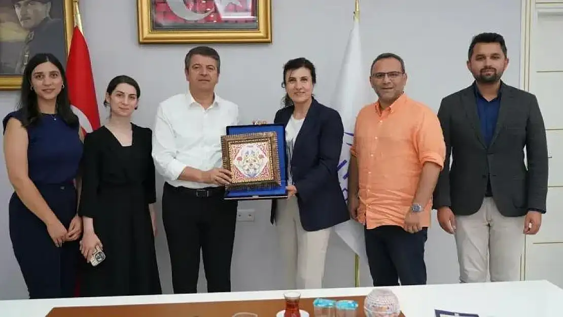 Arslan'dan Başkan Tutdere'ye ziyaret