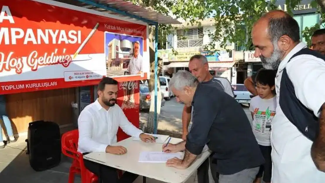 Başkan Hallaç imza kampanyasına destek verdi