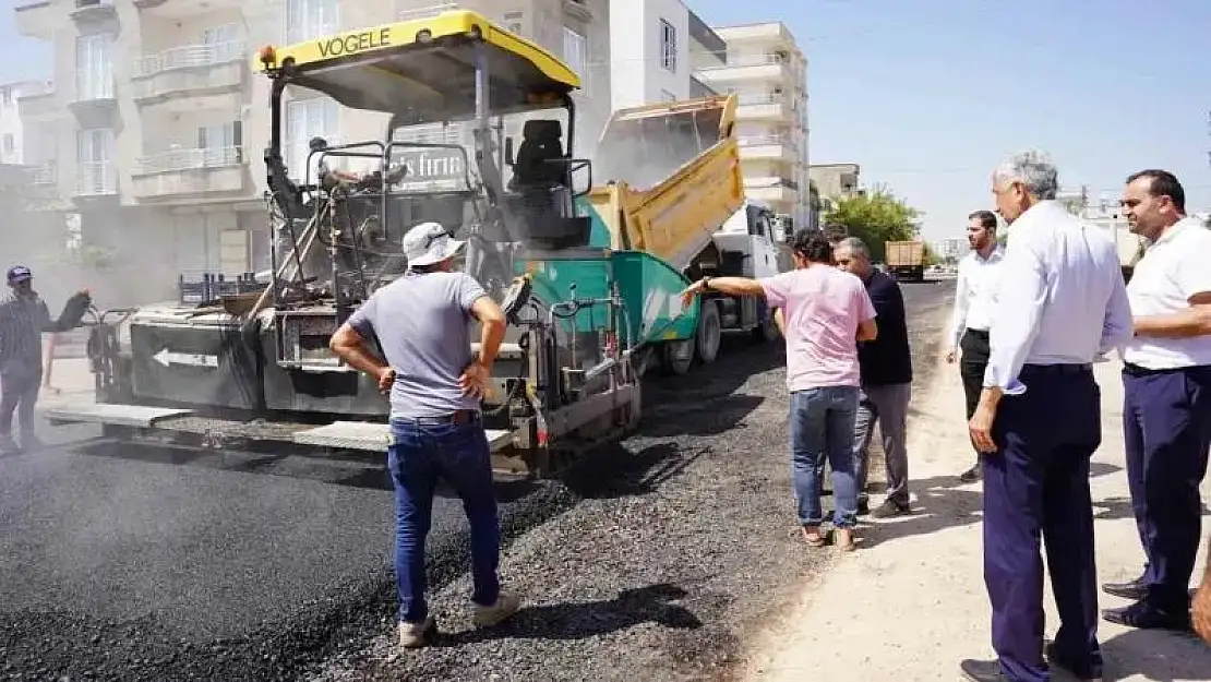 Başkan Hallaç: 'Beton asfalt çalışmalarımıza başladık'