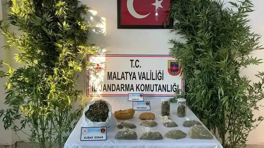 Malatya'da uyuşturucu operasyonu