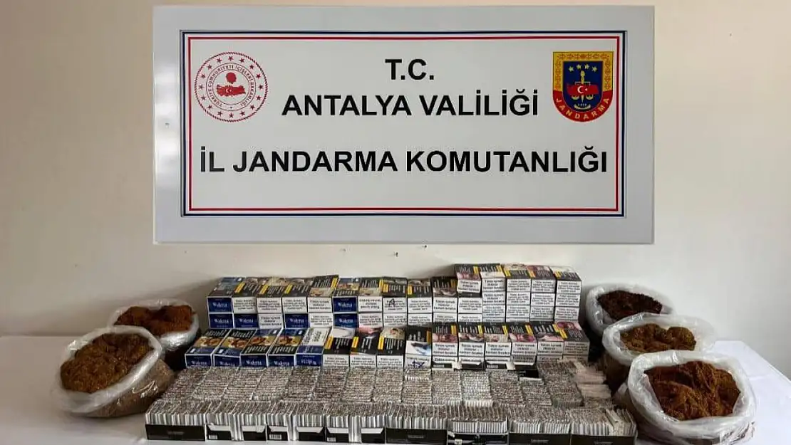 40 Bin adet doldurulmuş Makaron ve kıyılmış tütün ele geçirildi