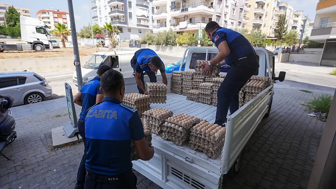 60 Bin adet bozuk yumurtaya el konuldu