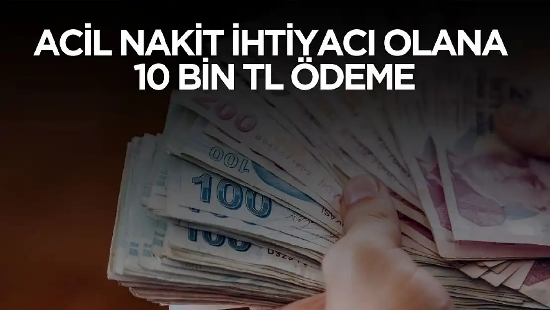 Acil nakit ihtiyacı olanlara hızlı kredi! PTT'den 10 bin TL ödeme