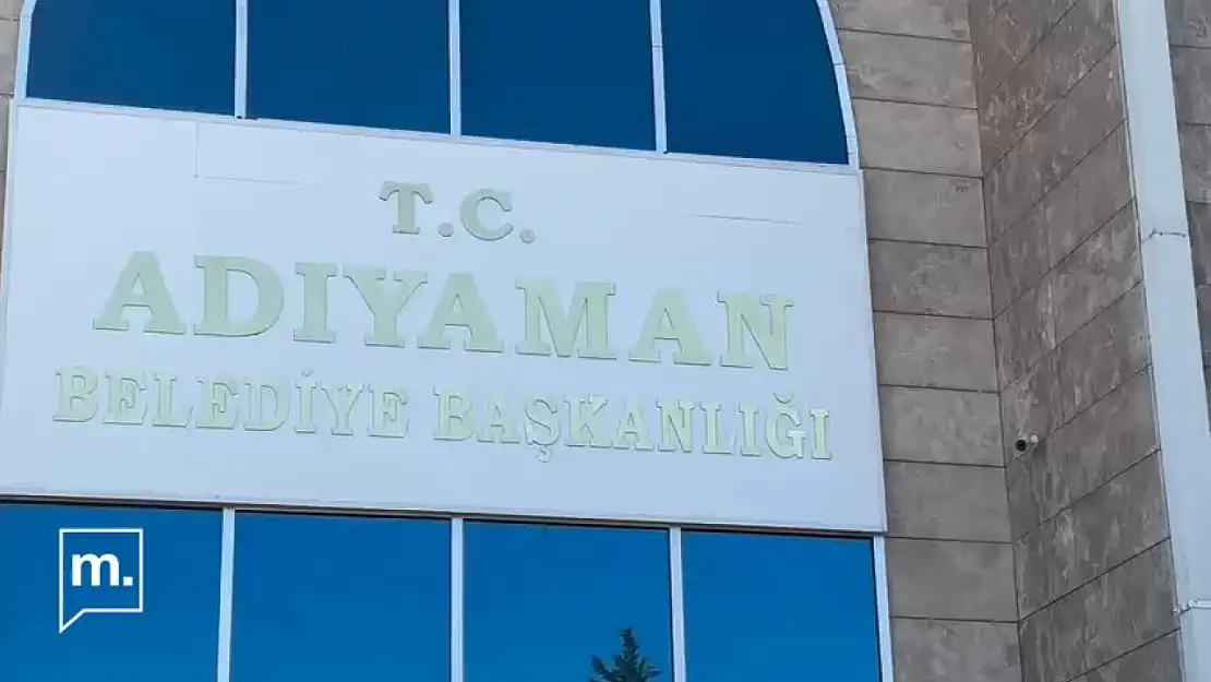 Adıyaman Belediye binasında arama gerçekleştirildi
