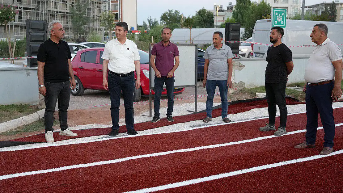 Adıyaman Belediyesi 75. Yıl Koşu Parkı Yeniledi