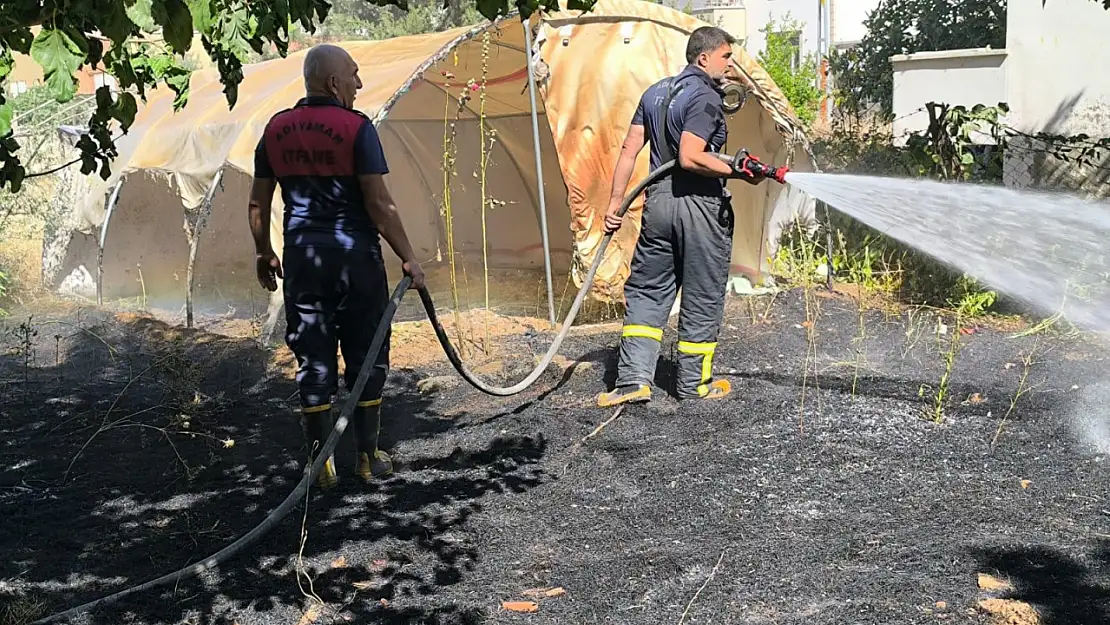Adıyaman Belediyesi, Hatay'daki yangın söndürme çalışmalarına desteklerini sürdürüyor