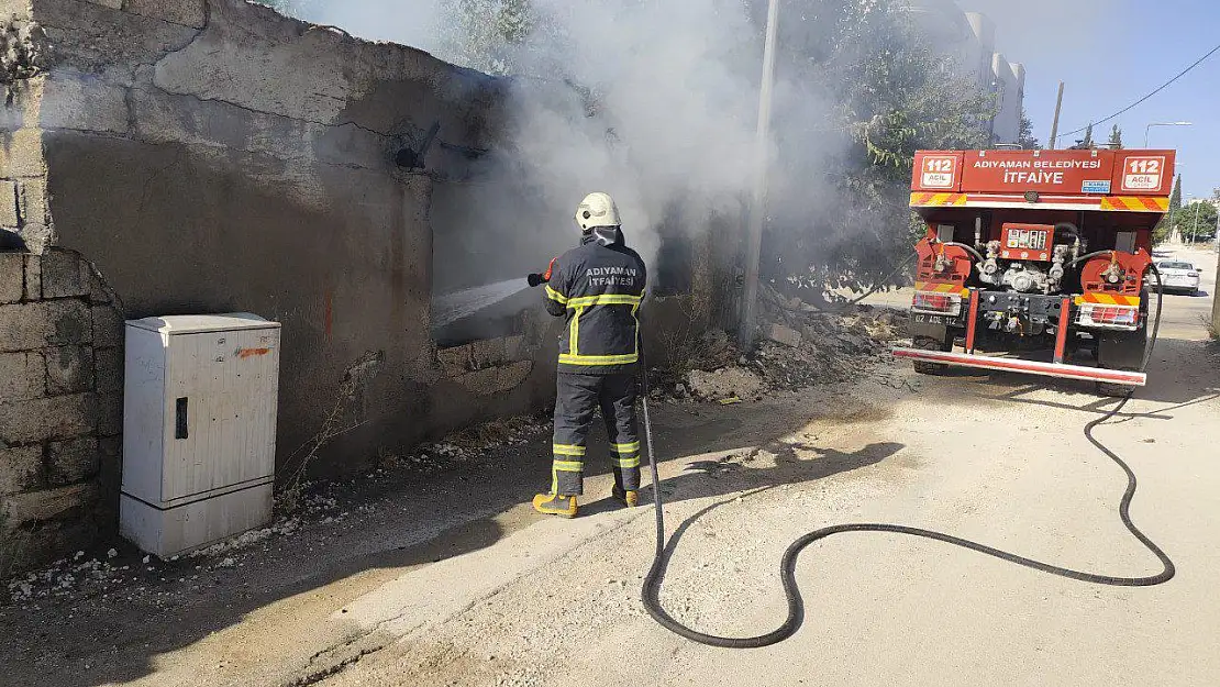 Adıyaman Belediyesi İtfaiyesinden Temmuz'da yoğun mesai