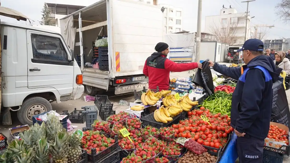 Adıyaman Belediyesi'nden pazarlara yeni uygulama