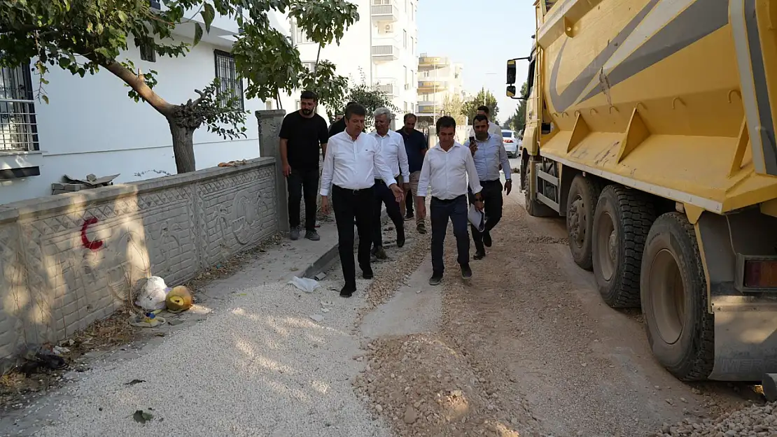 Adıyaman Belediyesi Sümerevler'i baştan sona yeniliyor