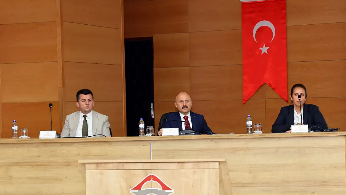 Adıyaman'da 2025 Yılı Üçüncü İl Koordinasyon Kurulu Toplantısı gerçekleştirildi
