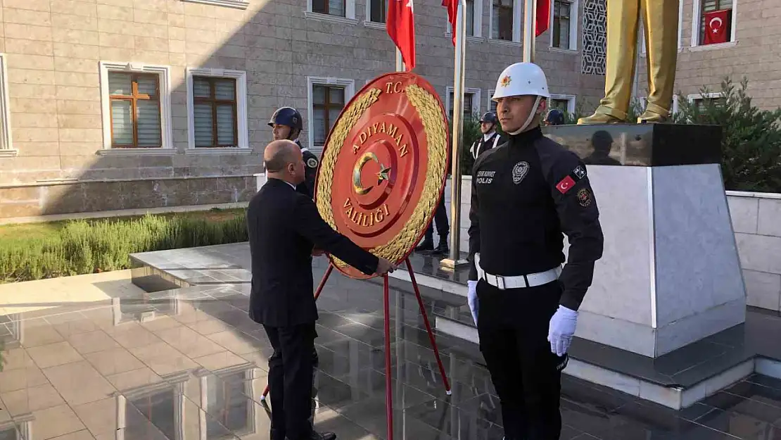 Adıyaman'da 29 Ekim Cumhuriyet Bayramı kutlandı