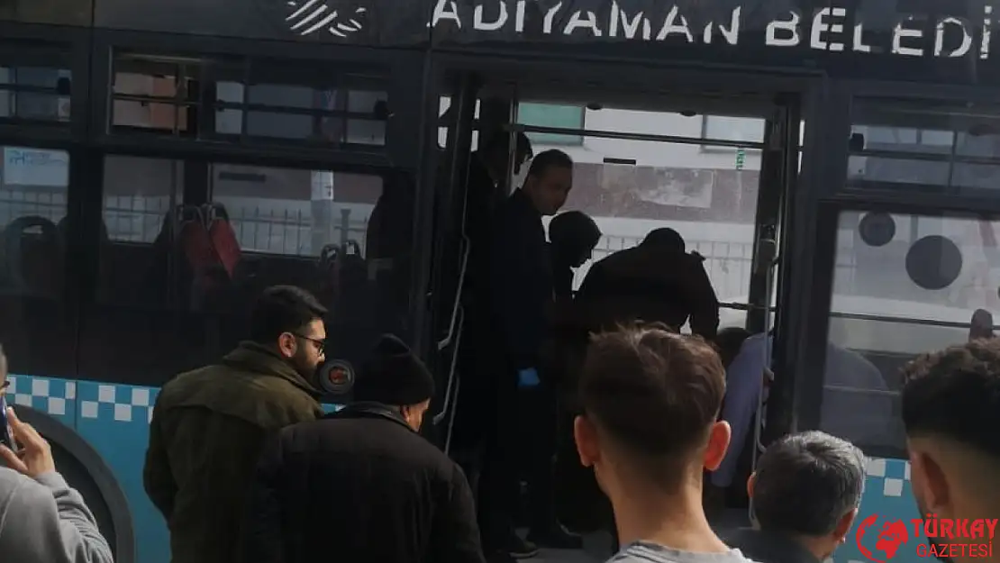 Adıyaman'da belediye otobüs şoföründen örnek davranış