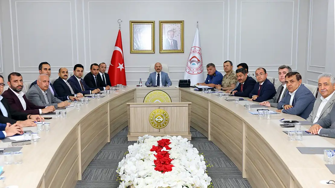 Adıyaman'da il hayvanları koruma kurulu toplantısı gerçekleştirildi