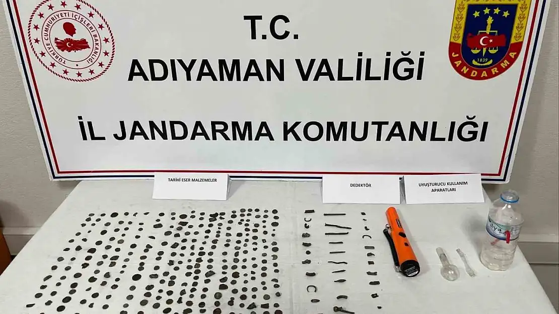 Adıyaman'da tarihi eser operasyonu