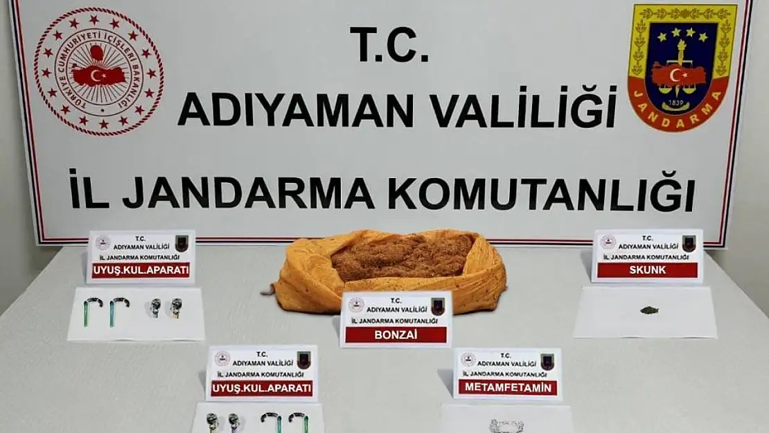 Adıyaman'da uyuşturucu denetimlerinde 9 şahıs yakalandı