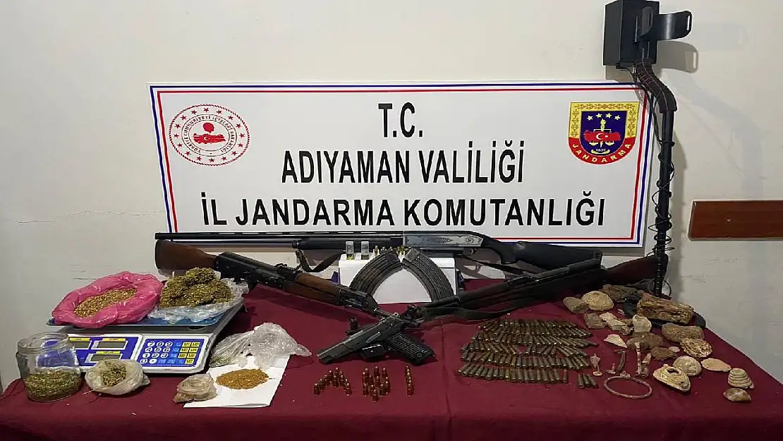 Adıyaman'da uyuşturucu operasyonuna 31 gözaltı