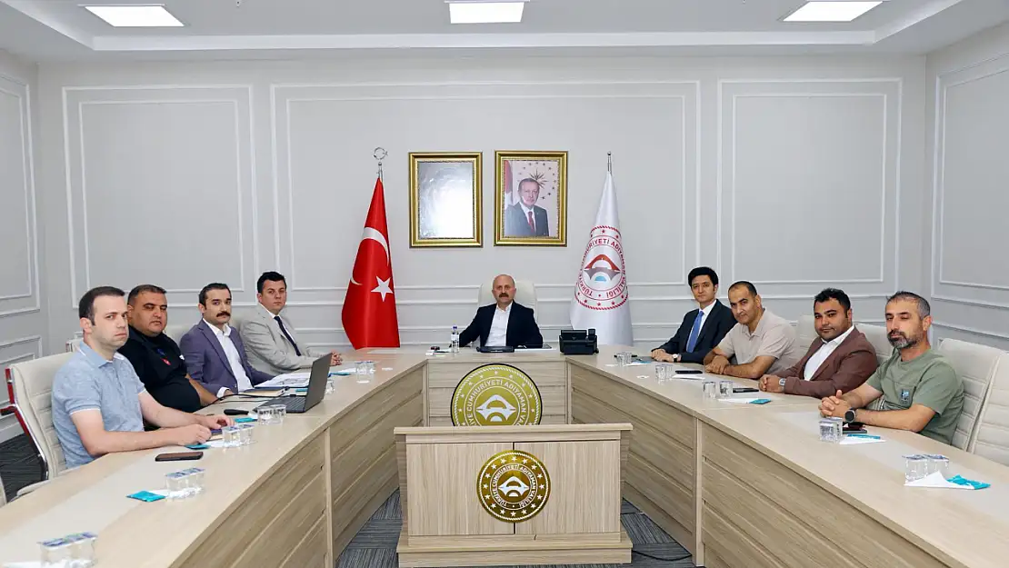 Adıyaman'da Vali yardımcıları değerlendirme toplantısı yapıldı