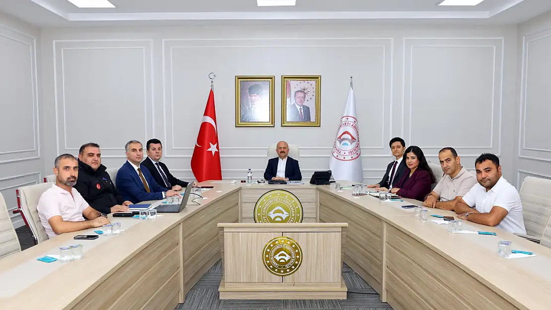 Adıyaman'da Vali Yardımcıları değerlendirme toplantısı yapıldı