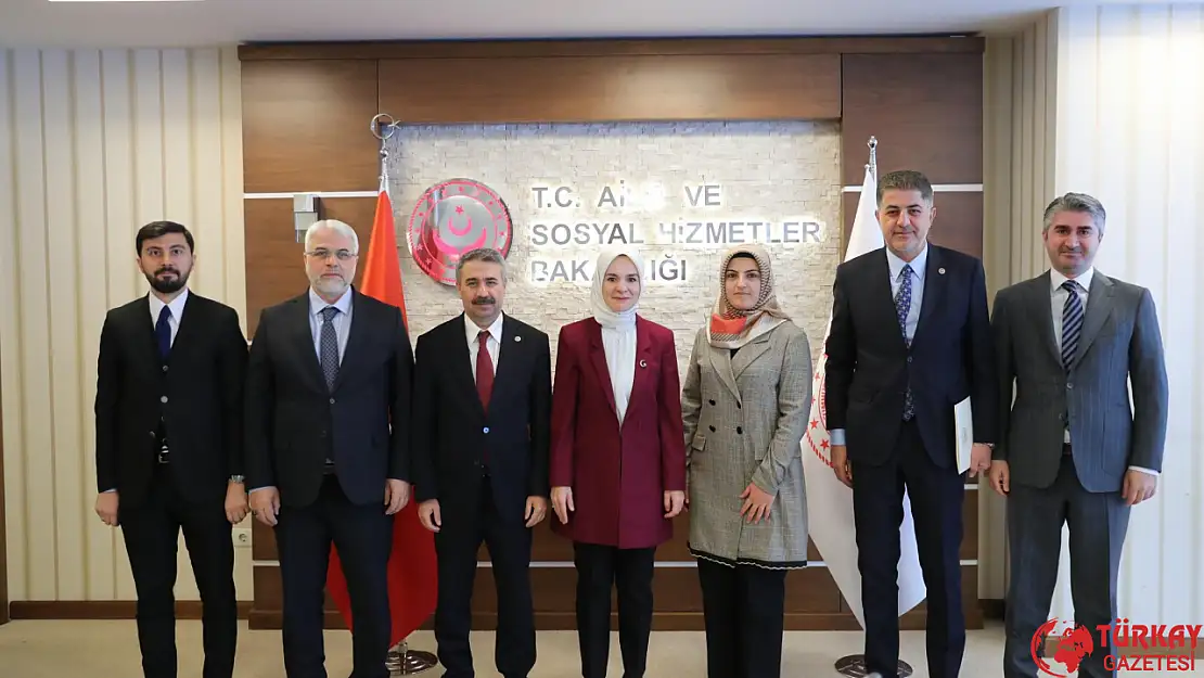 Adıyaman heyetinden bakan Göktaş'a ziyaret