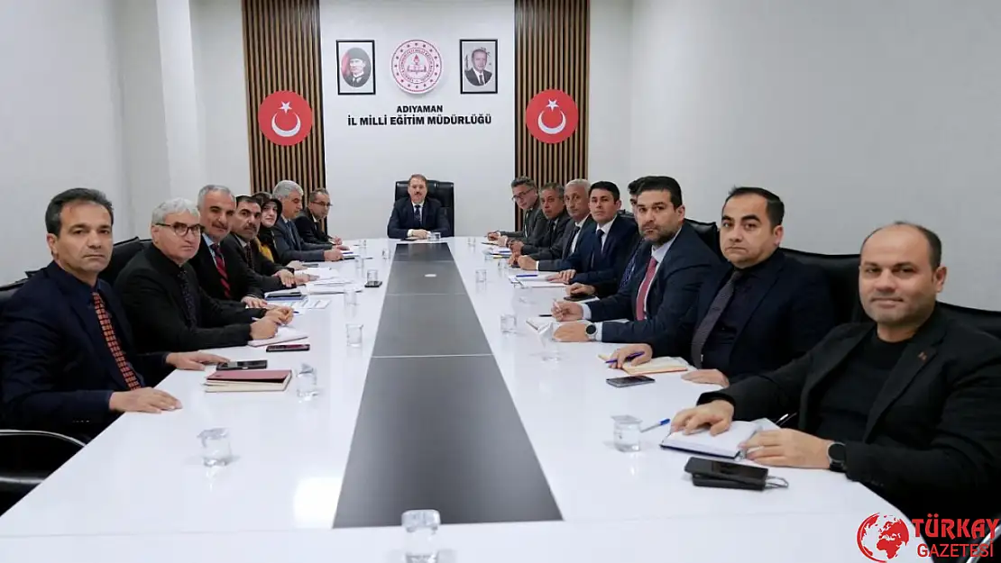 Adıyaman İl Mem'den değerlendirme toplantısı düzenlendi