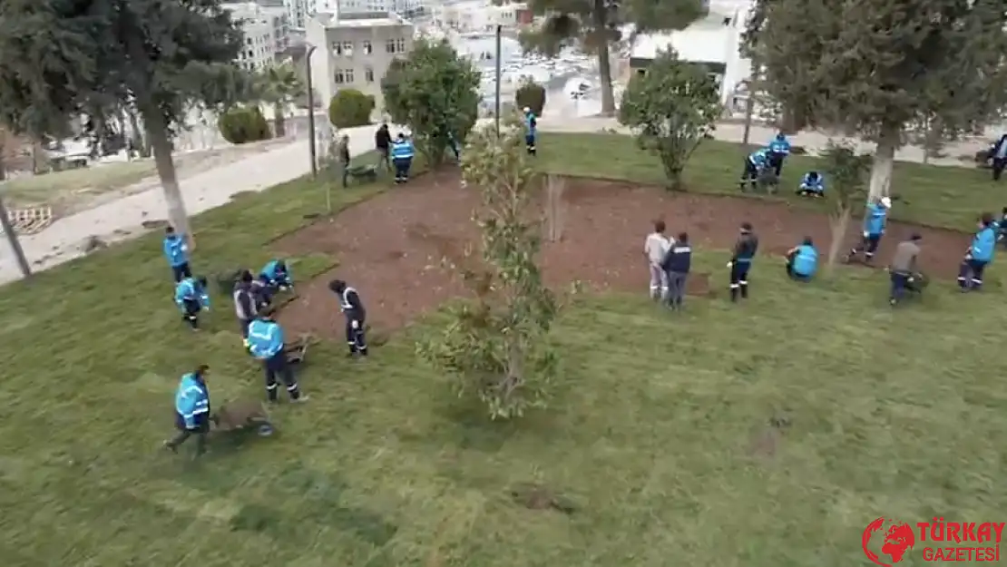 Adıyaman Kalesi'nde park yapımı çalışmaları başladı