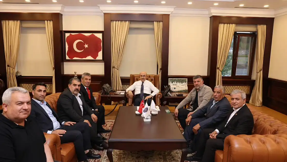 Adıyaman Muhtarlar Federasyonundan Emniyet Genel Müdürü Demirtaş'a ziyaret