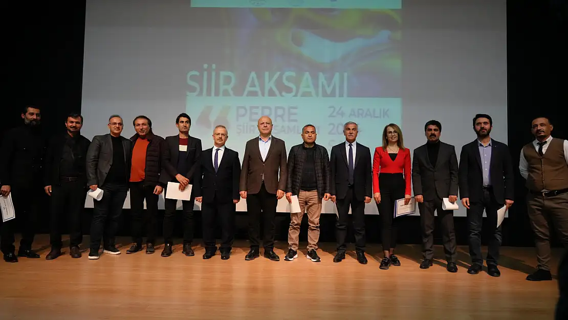 Adıyaman Üniversitesi Perre Şiir Akşamları etkinliğine ev sahipliği yaptı