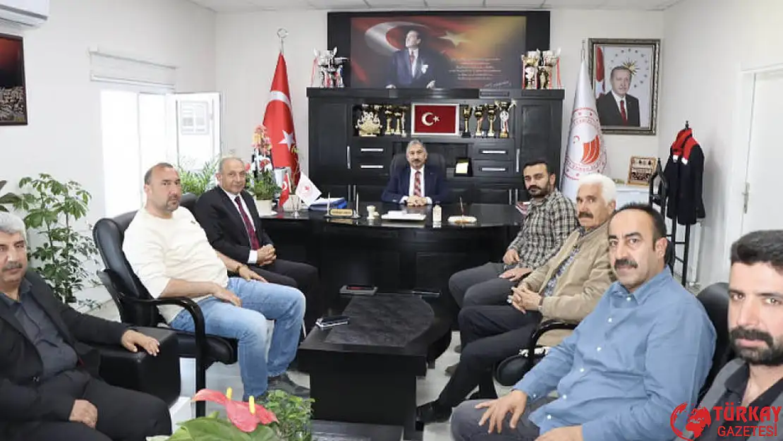 Adıyaman Veteriner Hekimleri odasından Akkan'a ziyaret