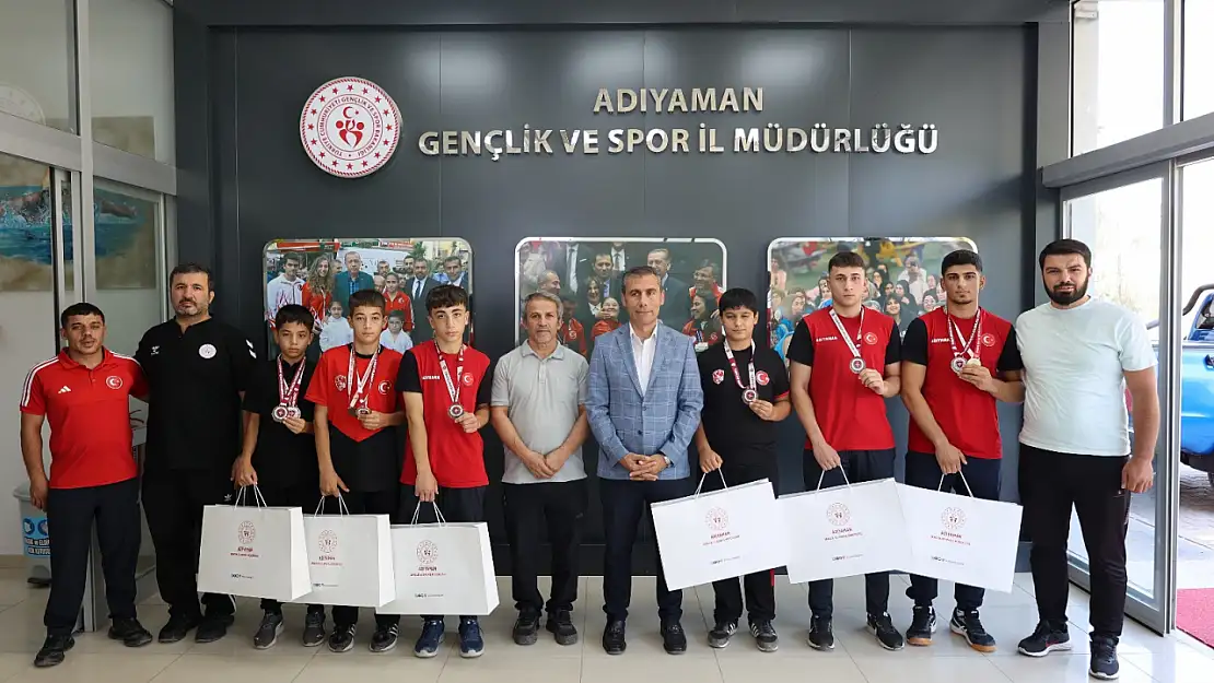 Adıyamanlı Güreşçilerden Türkiye şampiyonasında büyük başarı