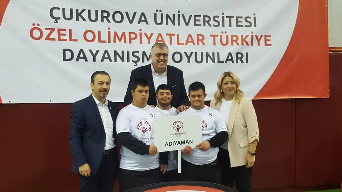 Adıyamanlı özel sporcular 2 altın 1 bronz madalya kazandı