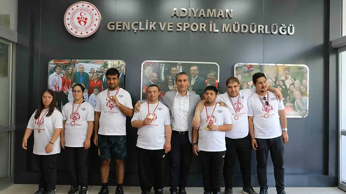 Adıyamanlı özel sporcular 9 madalya ile döndü