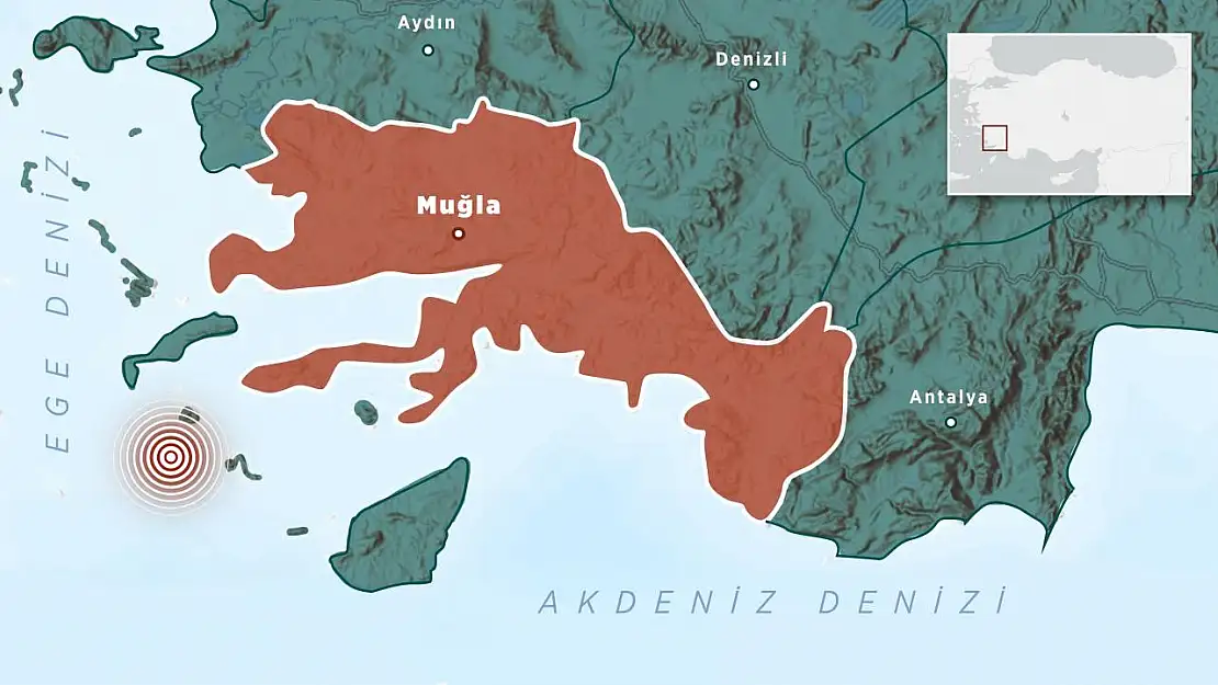 AFAD açıkladı! Muğla Datça'da 6.0 şiddetinde deprem