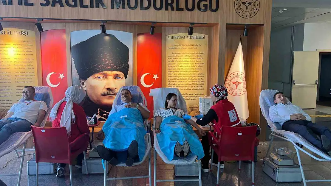 Ağrı'da 15 Temmuz'da kan bağışı kampanyası düzenlendi