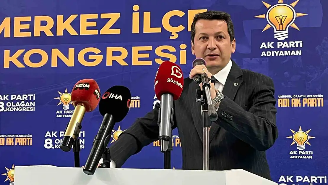 AK Parti Adıyaman Merkez ilçe başkanlığına Mehmet Fatih Olgun seçildi