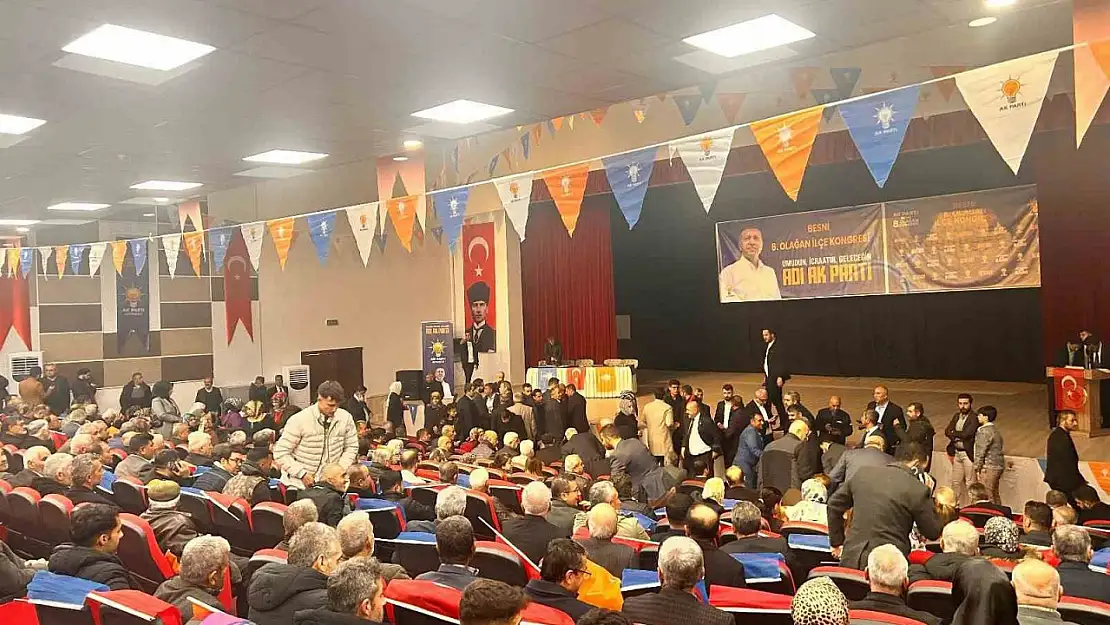 AK Parti Besni ilçe Başkanlığı seçimleri tamamlandı