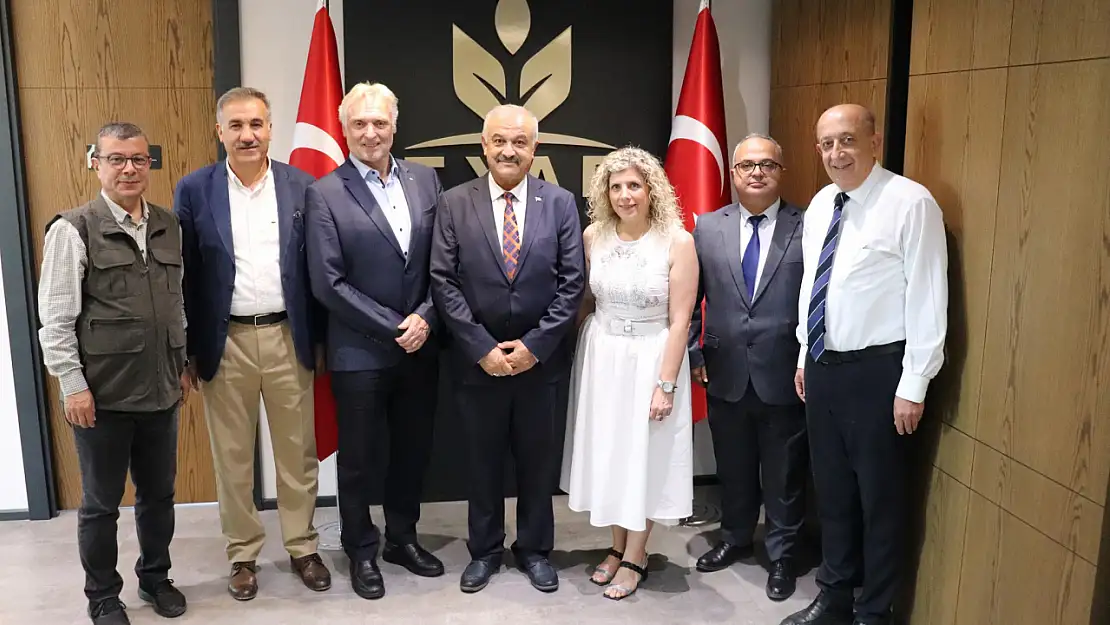 Almanya Büyükelçiliği Temsilcilerinden Tohum Yetiştiricileri Alt Birliği'ne ziyaret