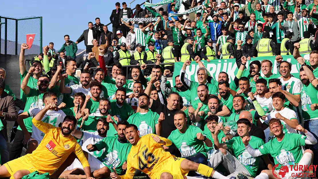 Antalya Belek Üniversitesi Serik Belediyespor Birinci lige yükseldi