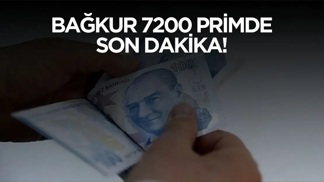 Bağkur 7200 ne oldu son dakika? Açıklama geldi erken emekli edilecek