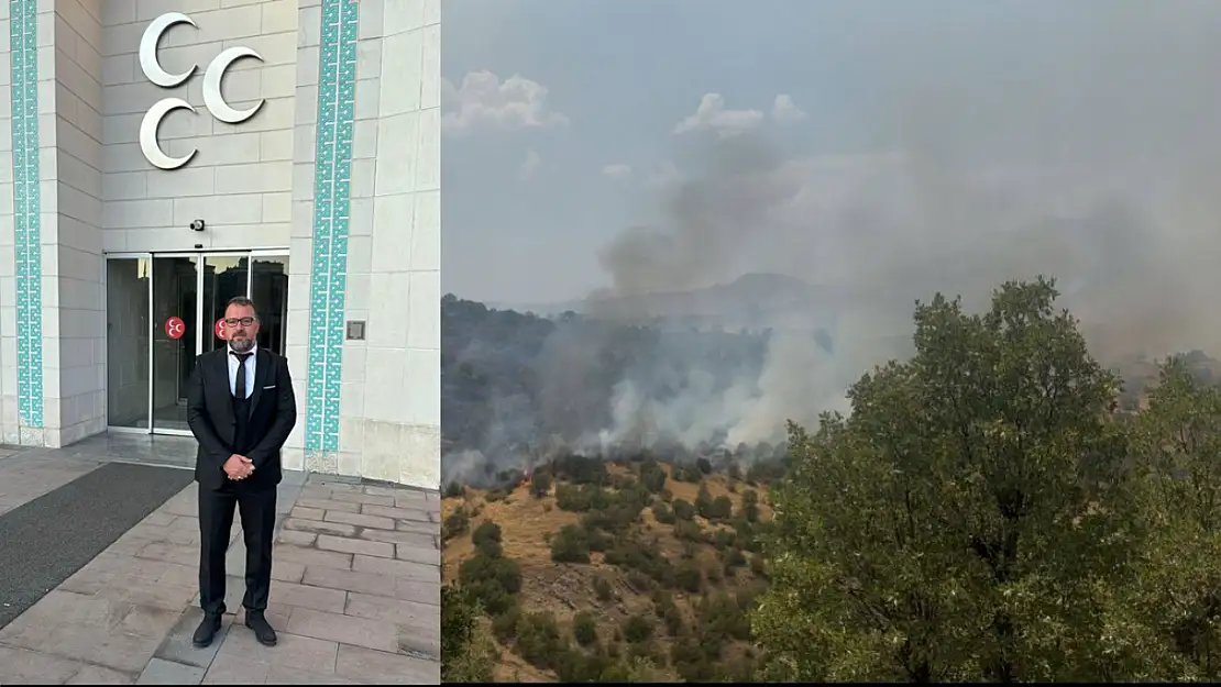 Başkan Aslan: 'Yandık, ama küllerimizden yeniden yeşereceğiz'