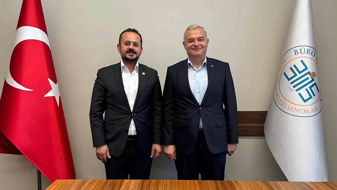Başkan Çelik'ten Ergen'e hayırlı olsun ziyareti